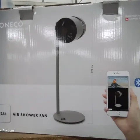 BOXED BONECO F235 HEIGHT ADJUSTABLE PEDESTAL FAN WITH SMART CONTROL