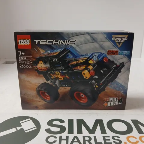 LEGO TECHNIC MONSTER JAM GRAVE DIGGER – SET 42119, 263 PCS (7+)