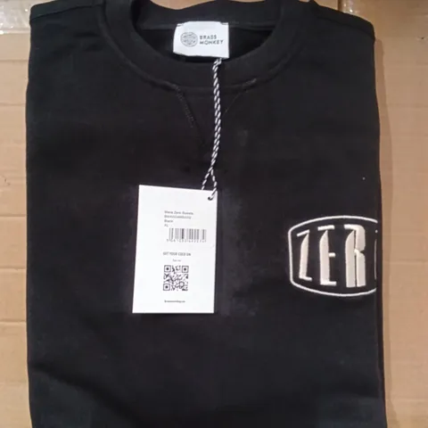 BRAND NEW BRASS MONKEY SWEATS - BLACK SIZE XL APPROXIMATELY 14