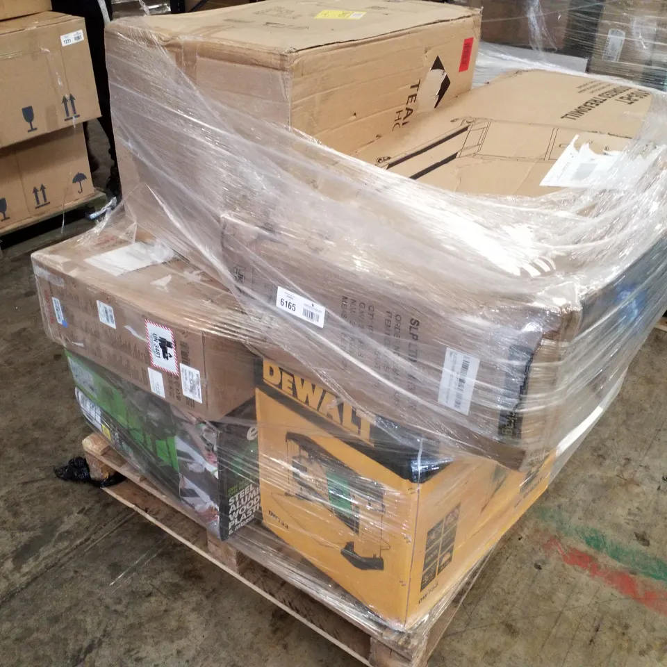 PALLET OF APPROXIMATELY 6 UNPROCESSED RAW RETURN HOUSEHOLD AND ELECTRICAL GOODS TO INCLUDE;