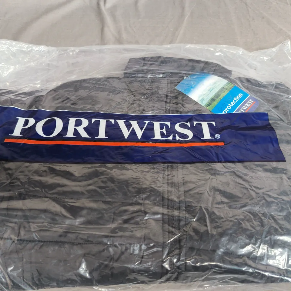 ASPEN LADIES PADDED JACKET – BLACK – UK SIZE L (LARGE)