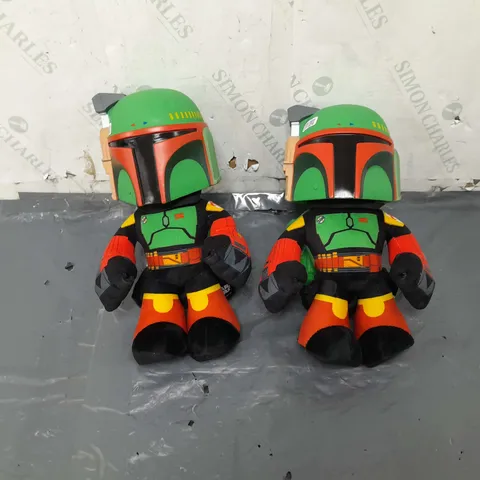 2X BOBA FETT TEDDIES