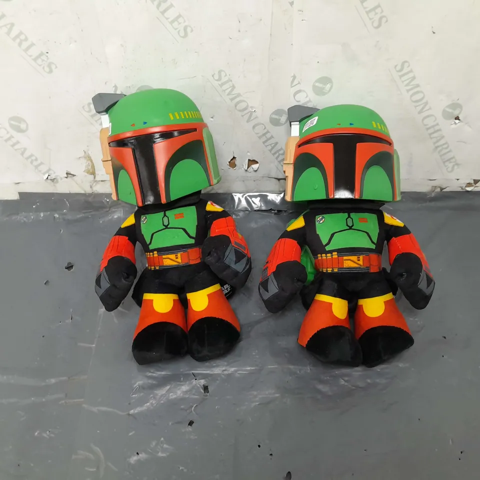 2X BOBA FETT TEDDIES 