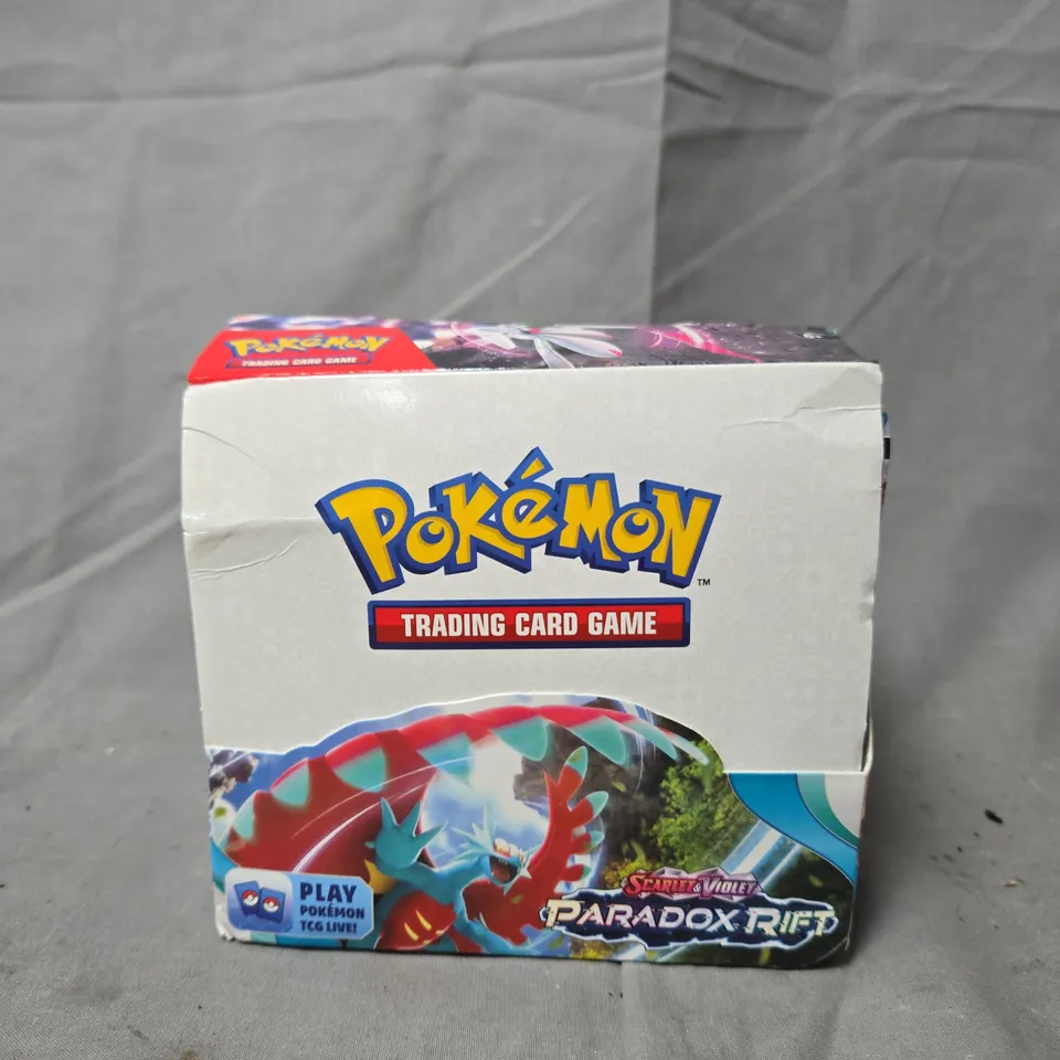 POKÉMON TRADING CARD GAME BOOSTER BOX – PARADOX RIFT (SCARLET & VIOLET)