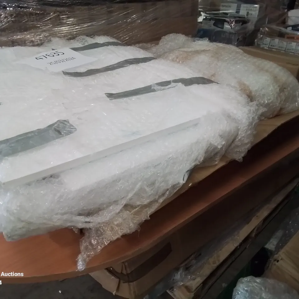 PALLET OF ASSORTED FLAT PACK FURNITURE PARTS