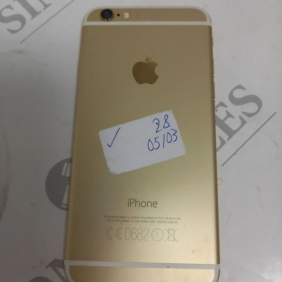 APPLE IPHONE 6 - GOLD