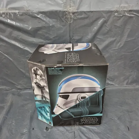 BOXED STAR WARS THE BLACKSERIES CLONE TROOPER 501ST LEGION PREMIUM ELECTRONIC HELMET