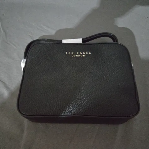 TED BAKER SOFT GRAIN BRANDED CAMERA BAG 