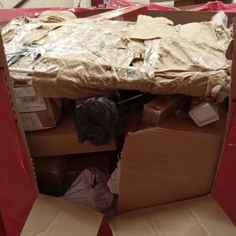 PALLET OF ASSORTED HOUSEHOLD GOODS AND PRODUCTS TO INCLUDE; BOXED FURNITURE ETC