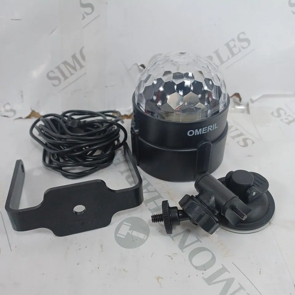 BOXED OMERIL LD900 PORTABLE DISCO LIGHT 