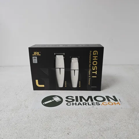 JRL GHOST HAIR CLIPPER & TRIMMER – PROFESSIONAL BOXED KIT