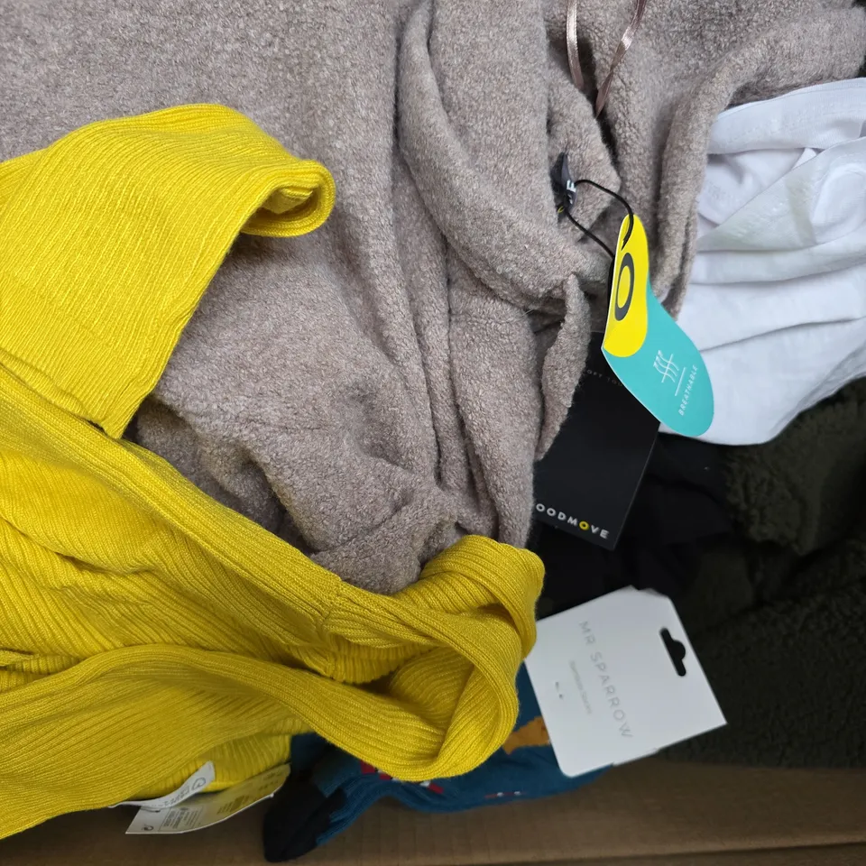 APPROXIMATELY 20 ASSORTED CLOTHING AND FASHION PRODUCTS IN VARIOUS STYLES AND SIZES - COLLECTION ONLY