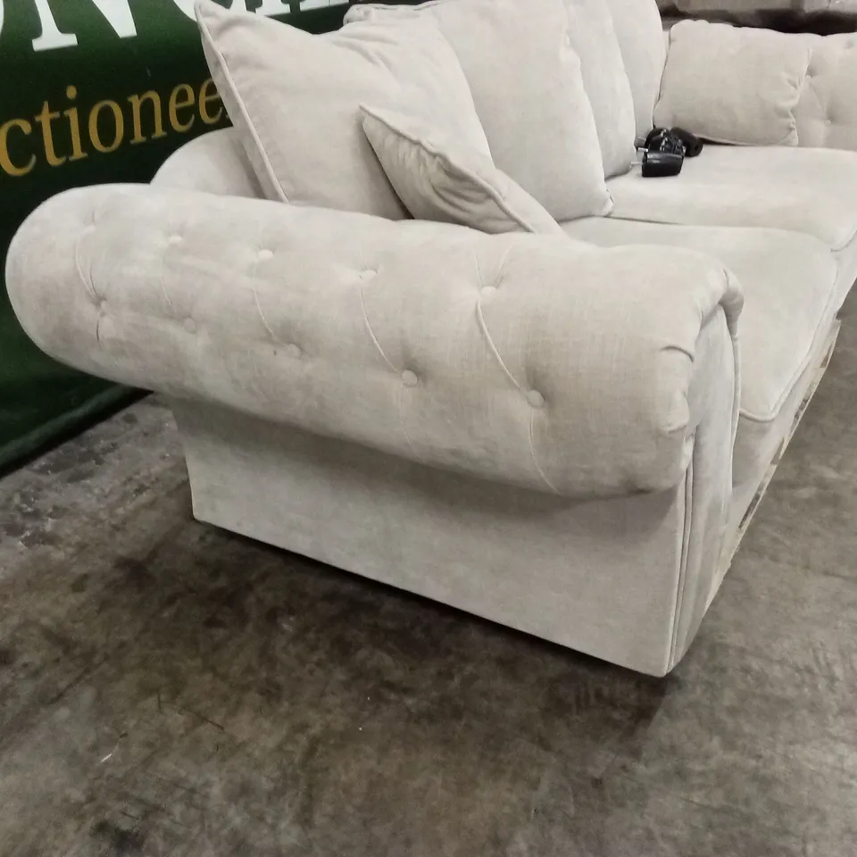 WINDSOR 3 SEATER FABRIC SCATTER BACK SOFA RRP £949