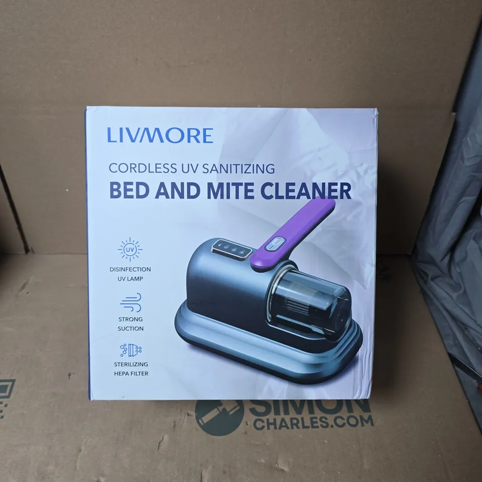 LIVMORE CORDLESS UV BED & MITE CLEANER