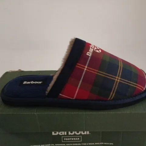 BARBOUR EVERITT MULE SLIPPER UK 9 BOXED