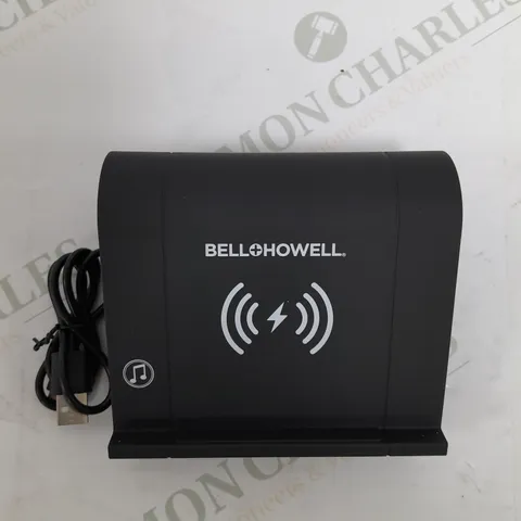 BOXED BELL & HOWELL 2IN1 WIRELESS CHARGING TOUCH SPEAKER