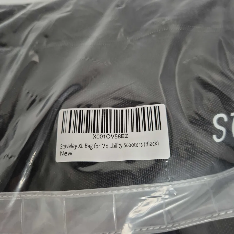 STAVELEY XL BAG FOR MOBILITY SCOOTERS (BLACK) – NEW