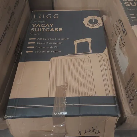 BOXED LUGG TRAVEL SUITCASE 