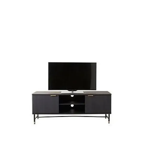 BOXED GRADE 1 COOPER WALNUT-EFFECT TV UNIT (1 BOX)