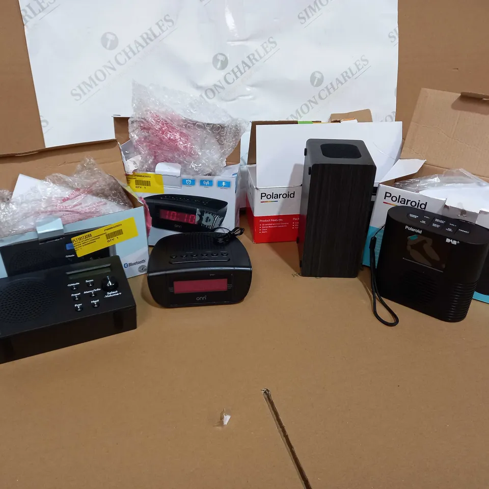 4 ASSORTED RADIO ALARM CLOCKS