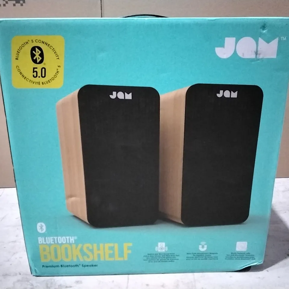 BOXED JAM BLUETOOTH BOOKSHELF SPEKER (HX-P400-WD-EU)