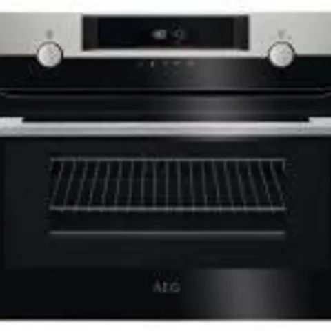 AEG 8000 COMBIQUICK COMBINATION MICROWAVE OVEN IN STAINLESS STEEL KMK565060M