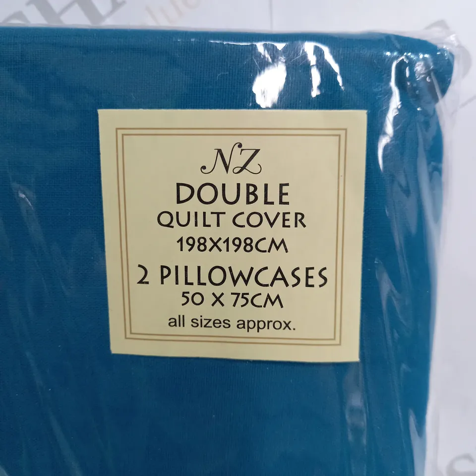 BAGGED NIGHT ZONE DOUBLE QUILT COVER WITH PILLOWCASES 