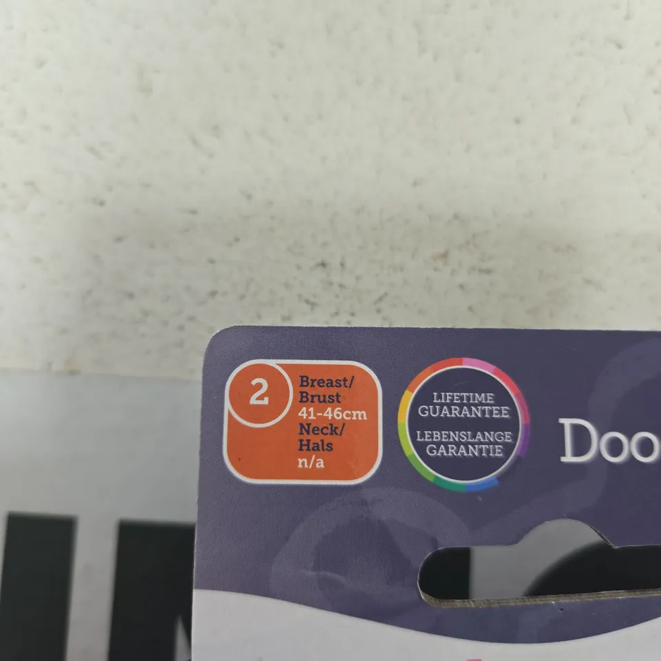 DOODLEBONE SNAPPY DOG HARNESS – PURPLE, SIZE 2 (41–46 CM CHEST)