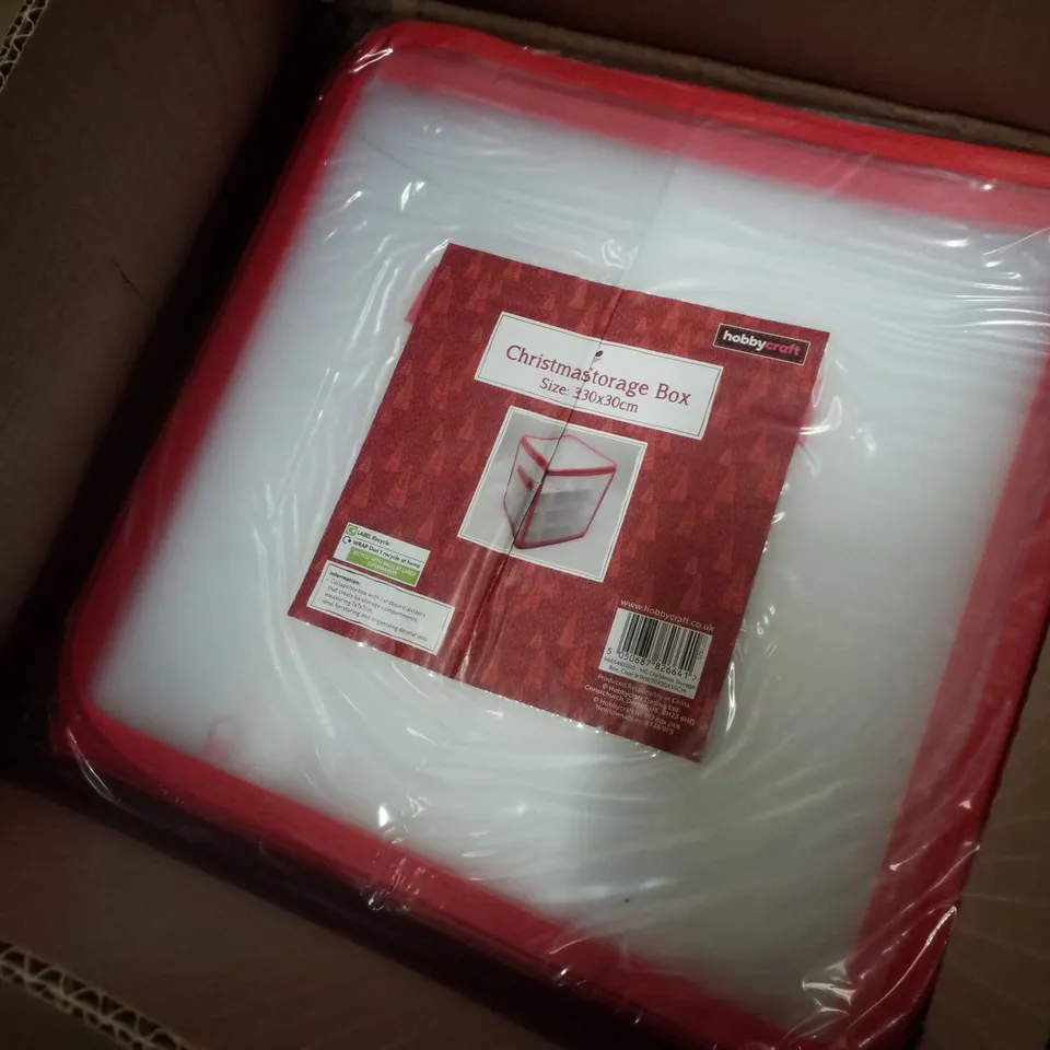 PALLET CONTAINING LARGE QUANTITY OF SNOW GLOVES & CHRISTMAS 330×30CM STORAGE BOXES