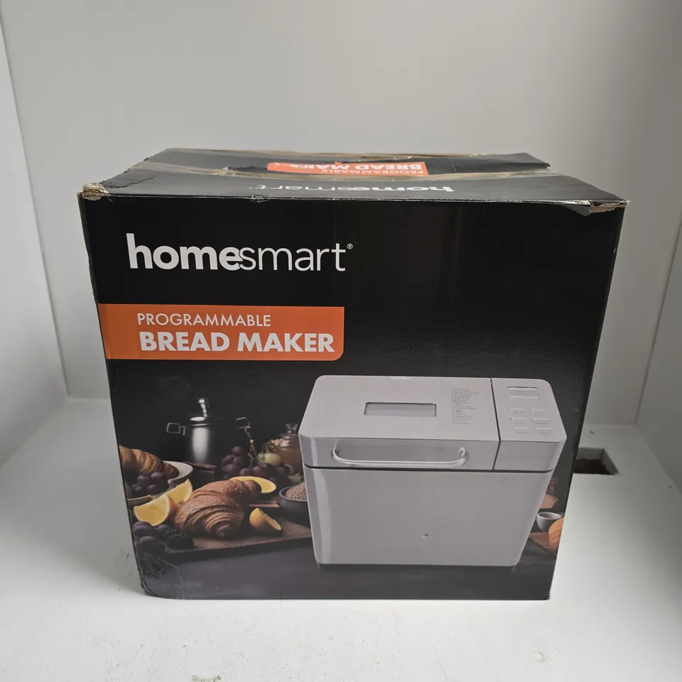 BOXED HOMESMART PROGRAMMABLE BREAD MAKER