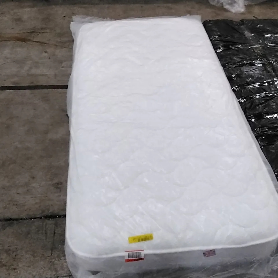 QUALITY BAGGED COMFORT OPEN COIL SINGLE 3' MATTRESS