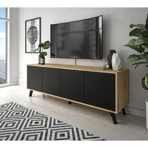 BOXED SILWELL TV STAND FOR TVS UP TO 88" (2 BOXES)