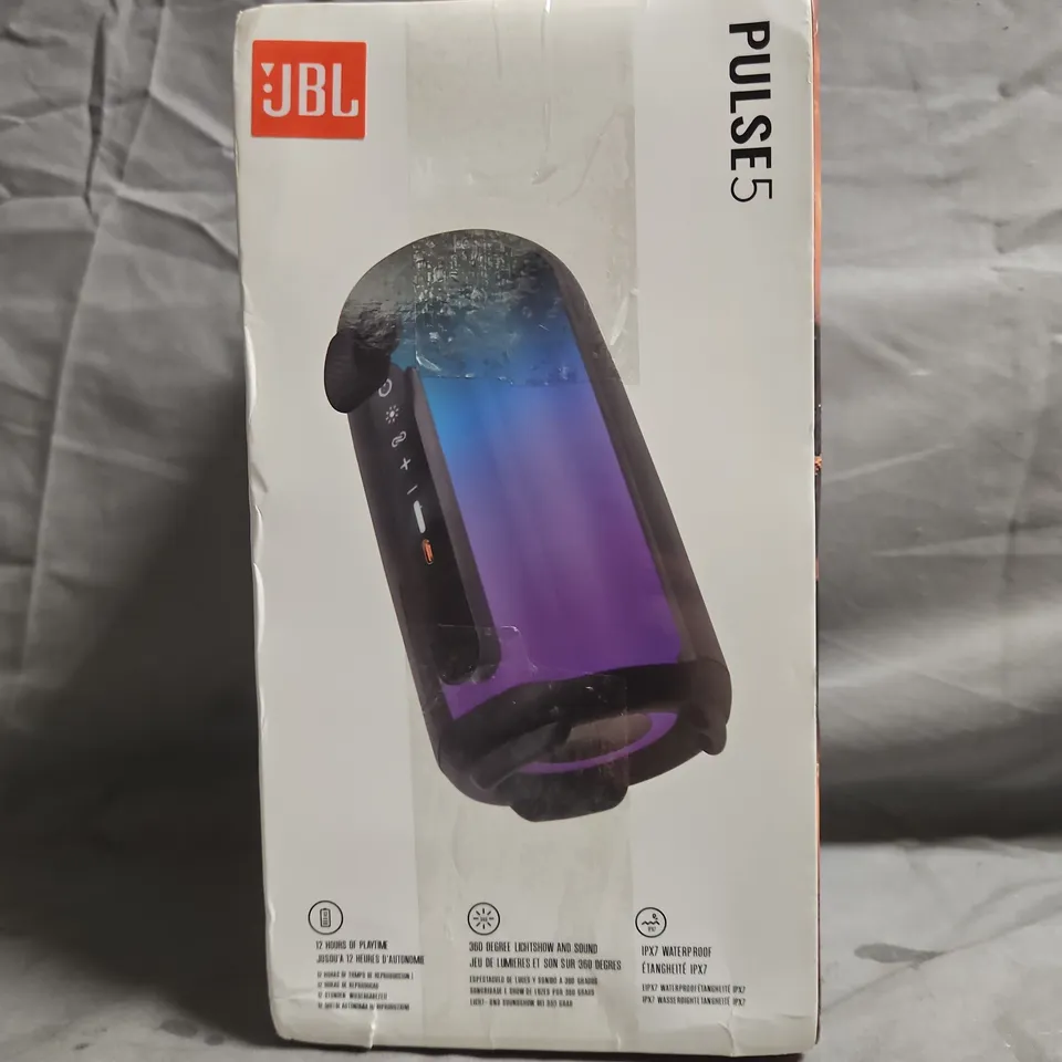 BOXED JBL PULSE5 WIRELESS SPEAKER