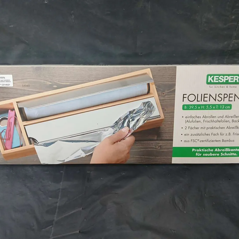 BOXED KESPER FOIL DISPENSER 