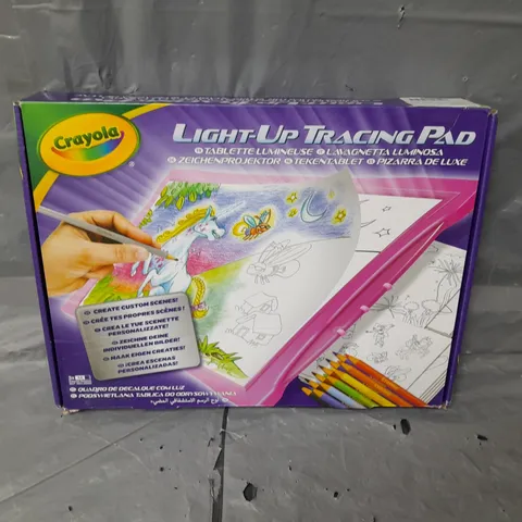 BOXED CRAYOLA LIGHT-UP TRACING PAD 