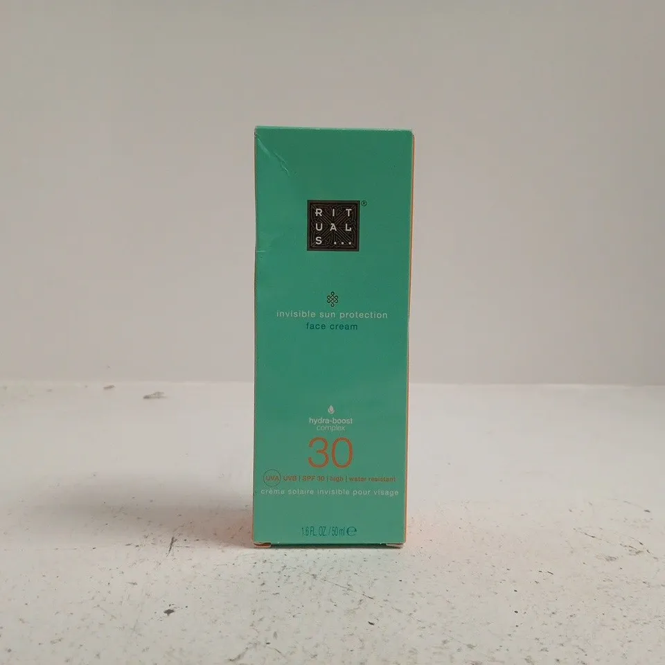 RITUALS THE RITUAL OF KARMA INVISIBLE SUN PROTECTION FACE CREAM SPF30 (50ML)
