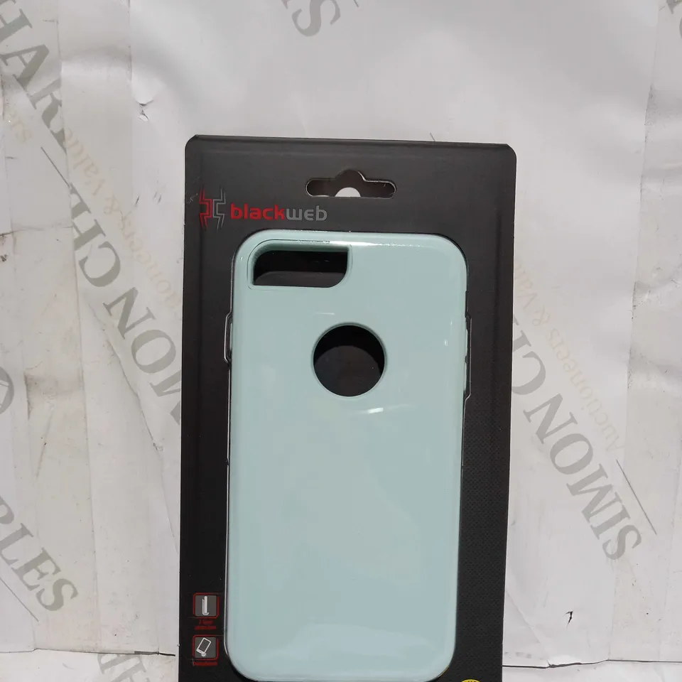 LOT OF APPROXIMATELY 6 PACKS OF BLACKWEB DUAL LAYER PHONE CASES FOR IPHONE 6/6S/7/8 (4 PER PACK)(6 BOXES) 