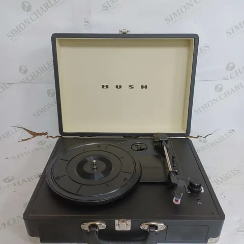 BOXED BUSH CLASSIC TURNTABLE BLACK