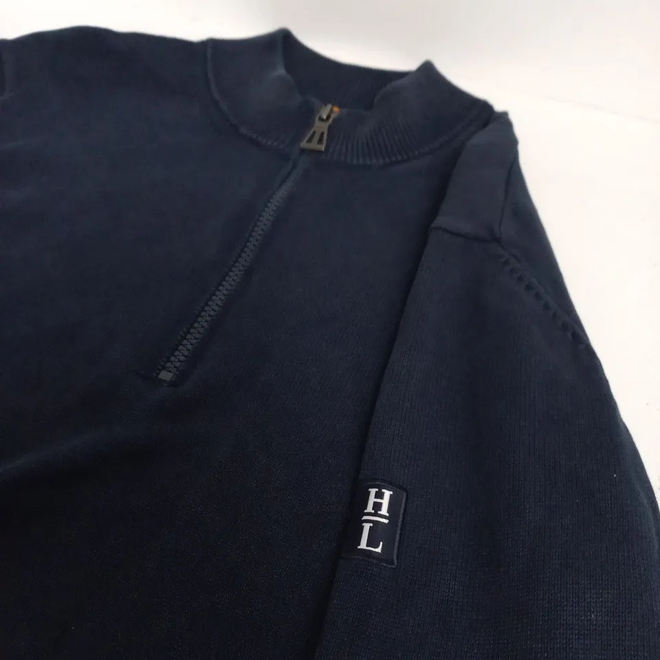 HENRI-LLOYS FRONT ZIP CARDIGAN - SIZE UNSPECIFIED