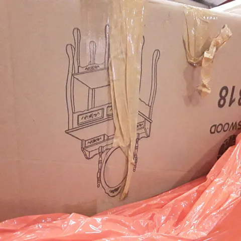 PALLET OF ASSORTED PRODUCTS INCLUDING DRESSING TABLE WITH MIRROR, SHOWER HEAD, DISTILLER