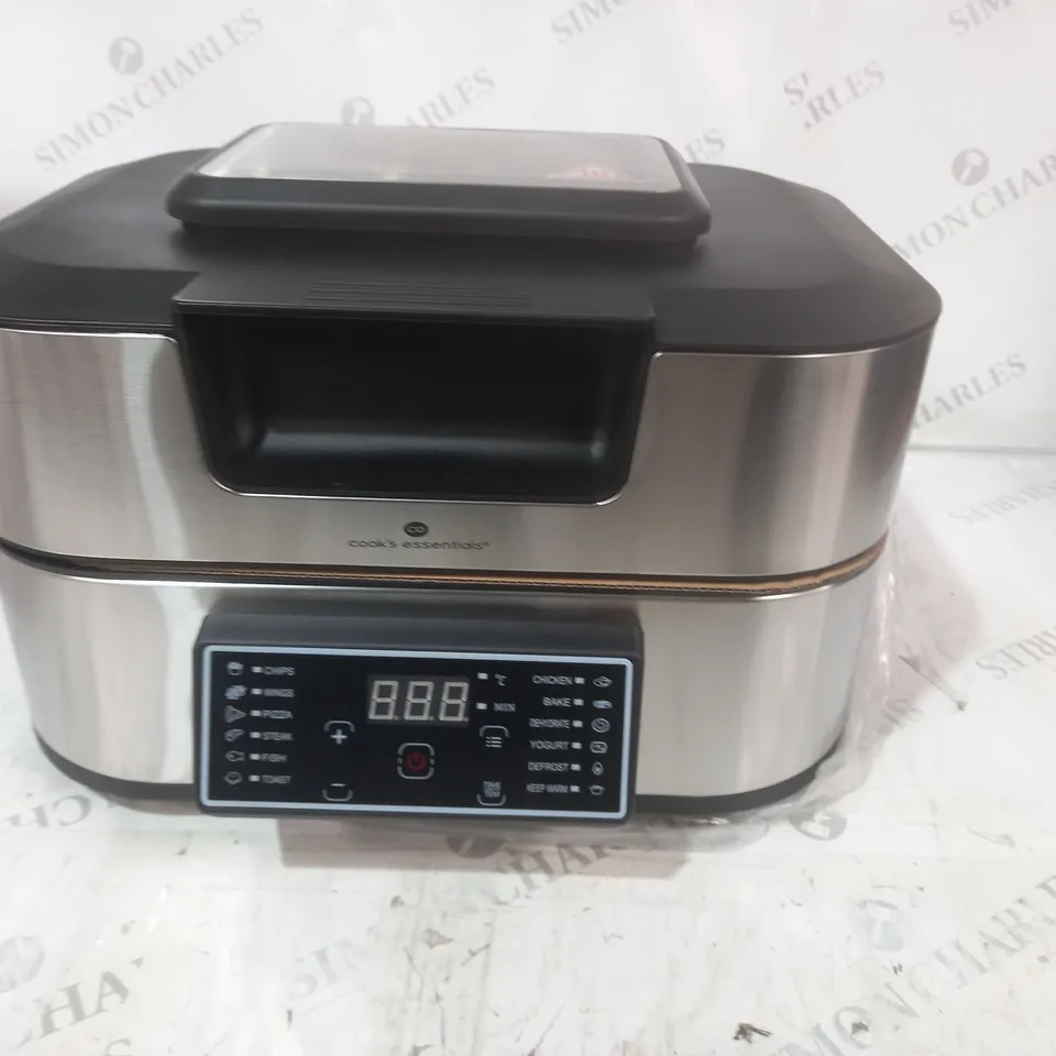 BOXED COOK'S ESSENTIALS GRILL & AIRFRYER 5.5L