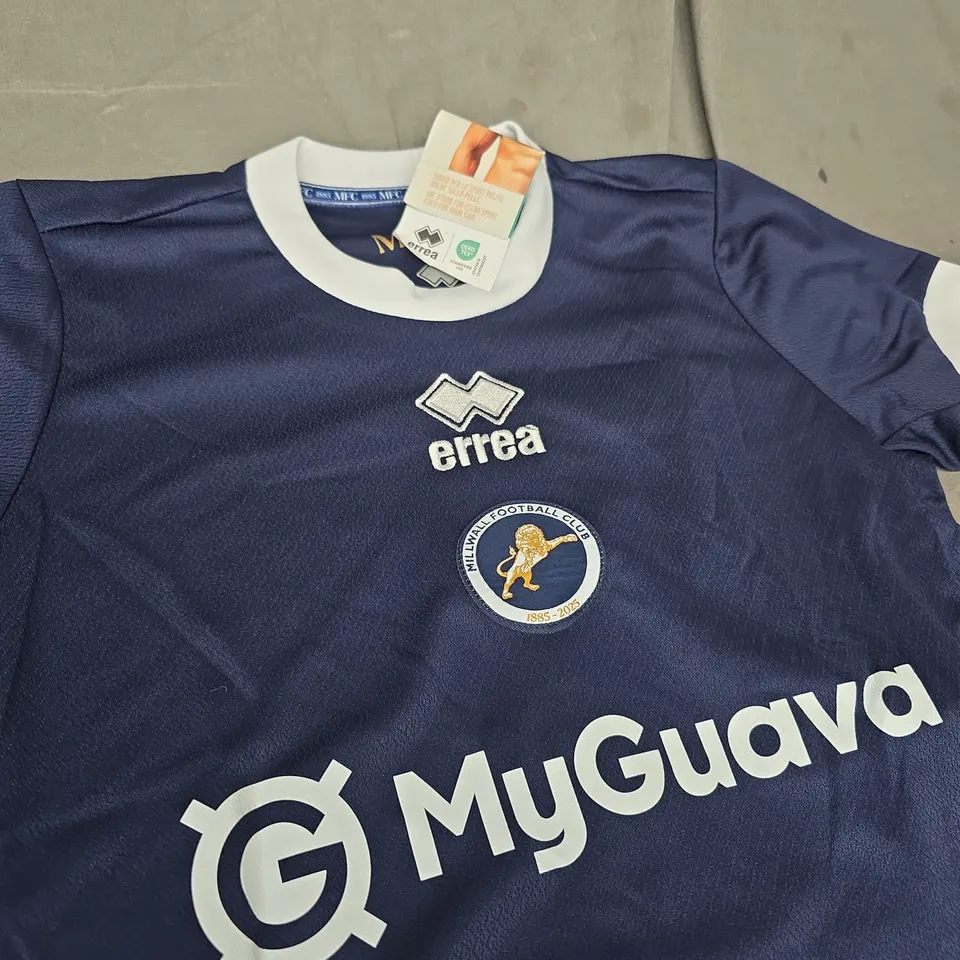 KIDS MILLWALL HOME JERSEY - SIZE YXS