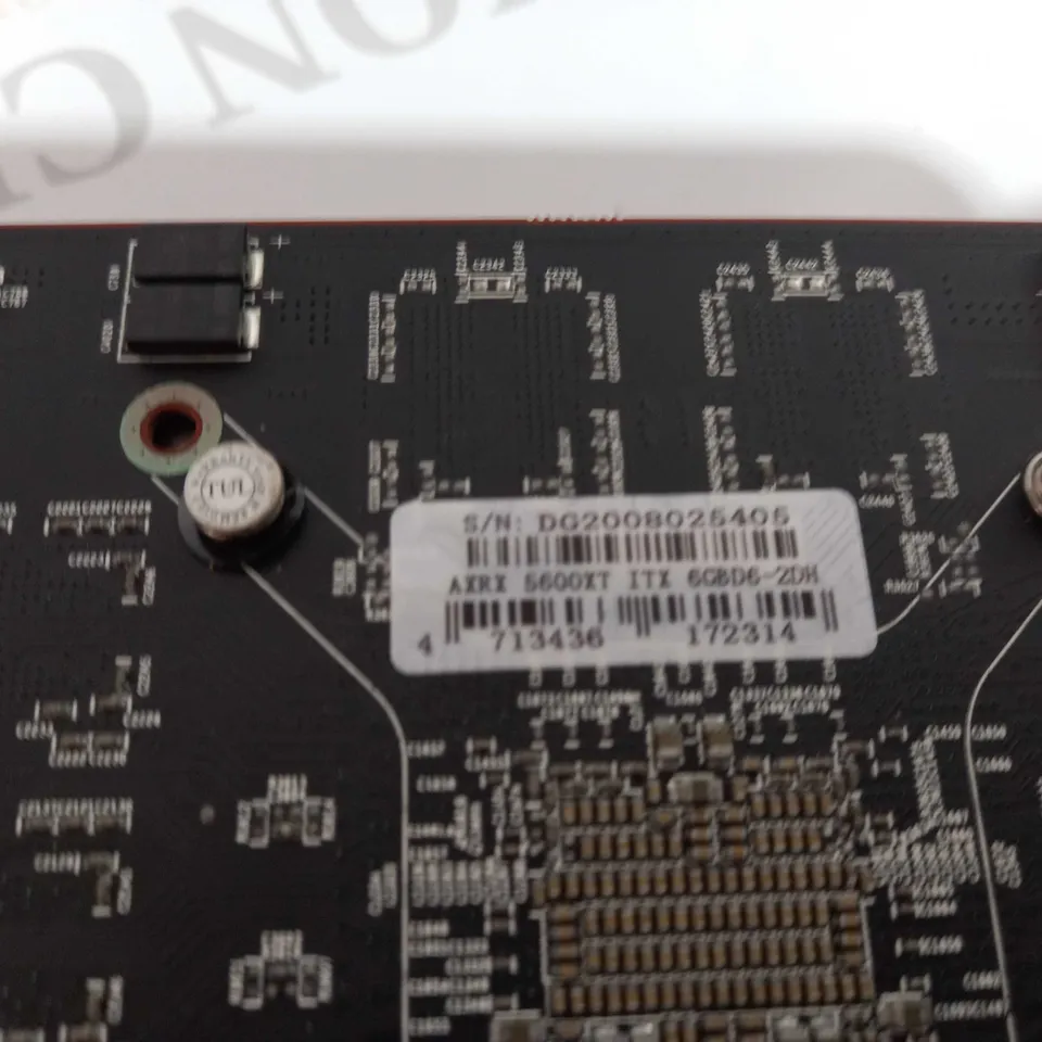 POWER COLOR AMD 5600XT ITX 6GB GRAPHICS CARD