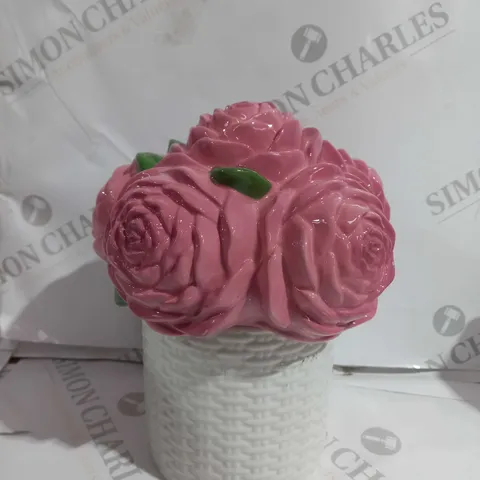 DCORATIVE FLOWER CANDLE SET