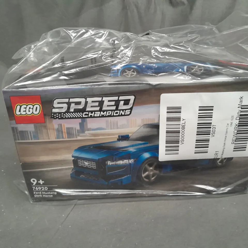 LEGO SPEED CHAMPIONS FORD MUSTANG DARK HORSE SPORTS CAR  RRP £39.99