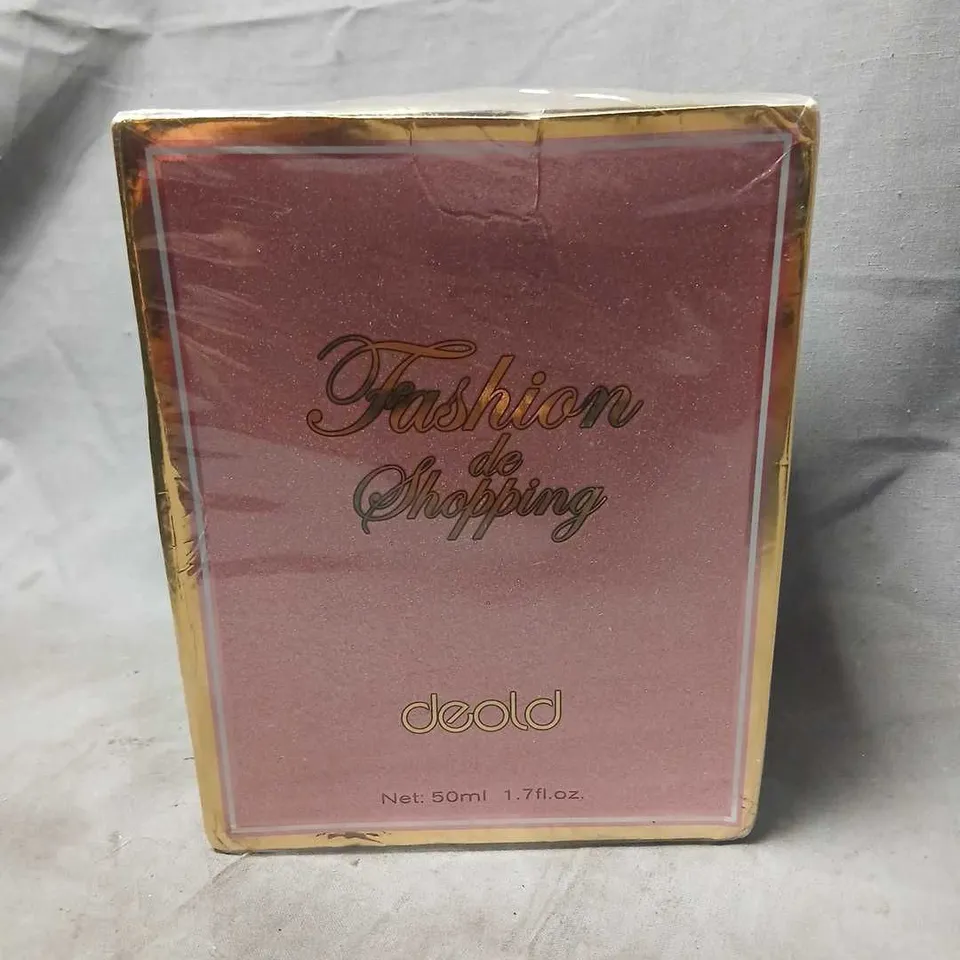 BOXED AND SEALED DEOLD FASHION DE SHOPPING 50ML
