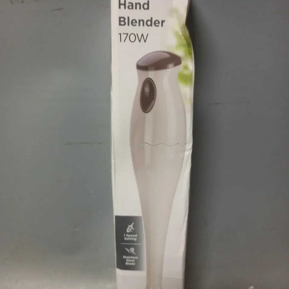 BOXED STATUS 170W HAND BLENDER