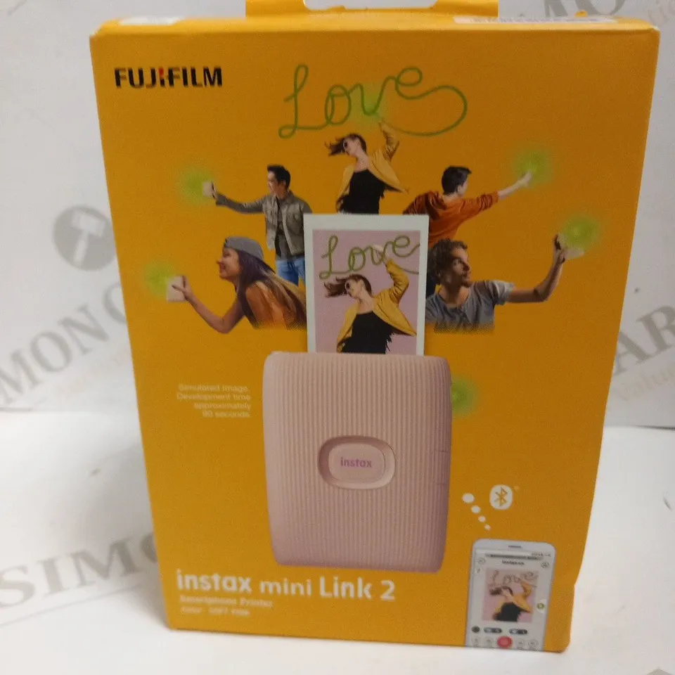 BOXED FUJIFILM INSTAX MINI LINK 2 SMARTPHONE PRINTER