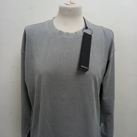 REPRESENT INTIAL LS T-SHIRT SIZE M