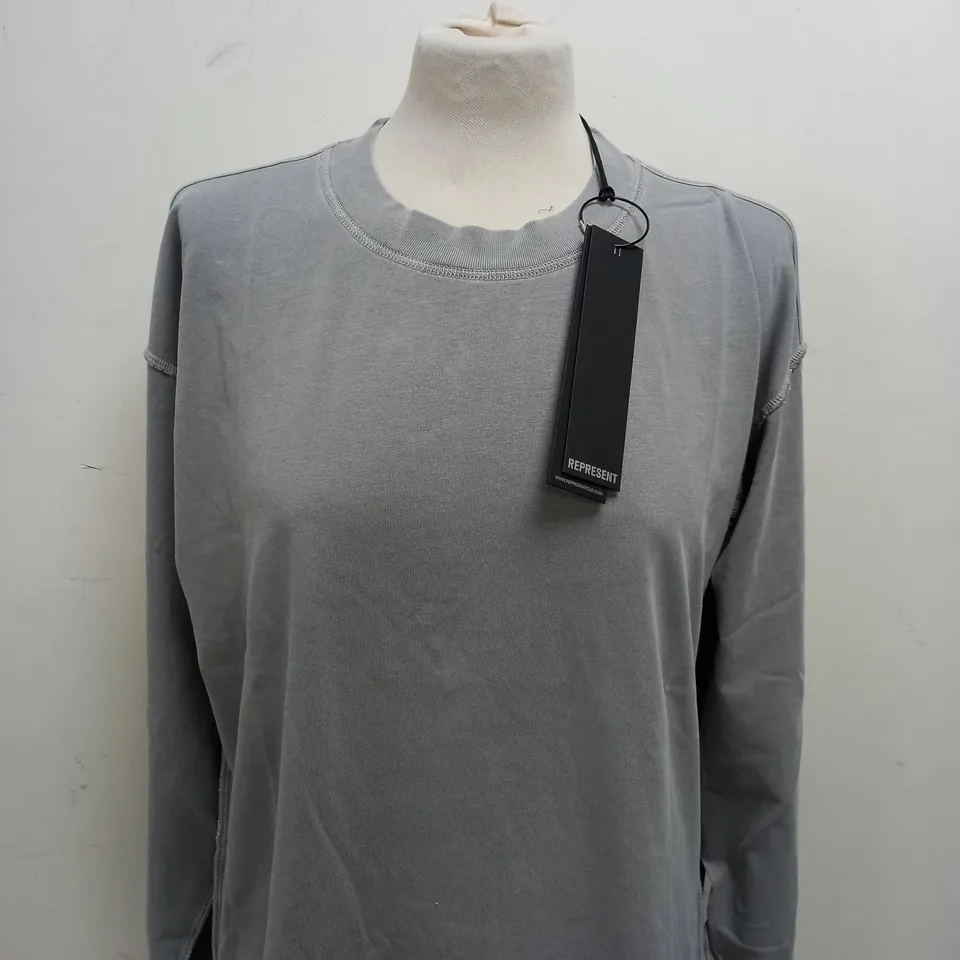REPRESENT INTIAL LS T-SHIRT SIZE M